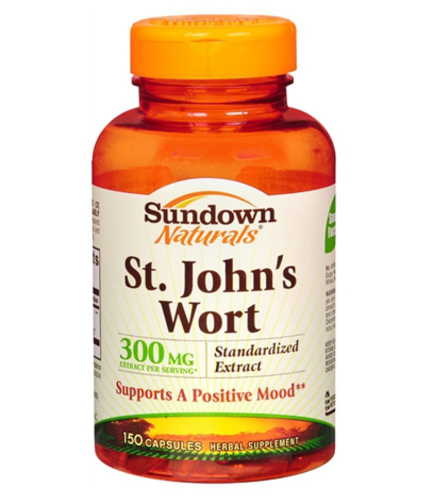 Sundown Naturals St. John's Wort Standardized Extract 150 Capsules 300 mg Buy Sundown Naturals