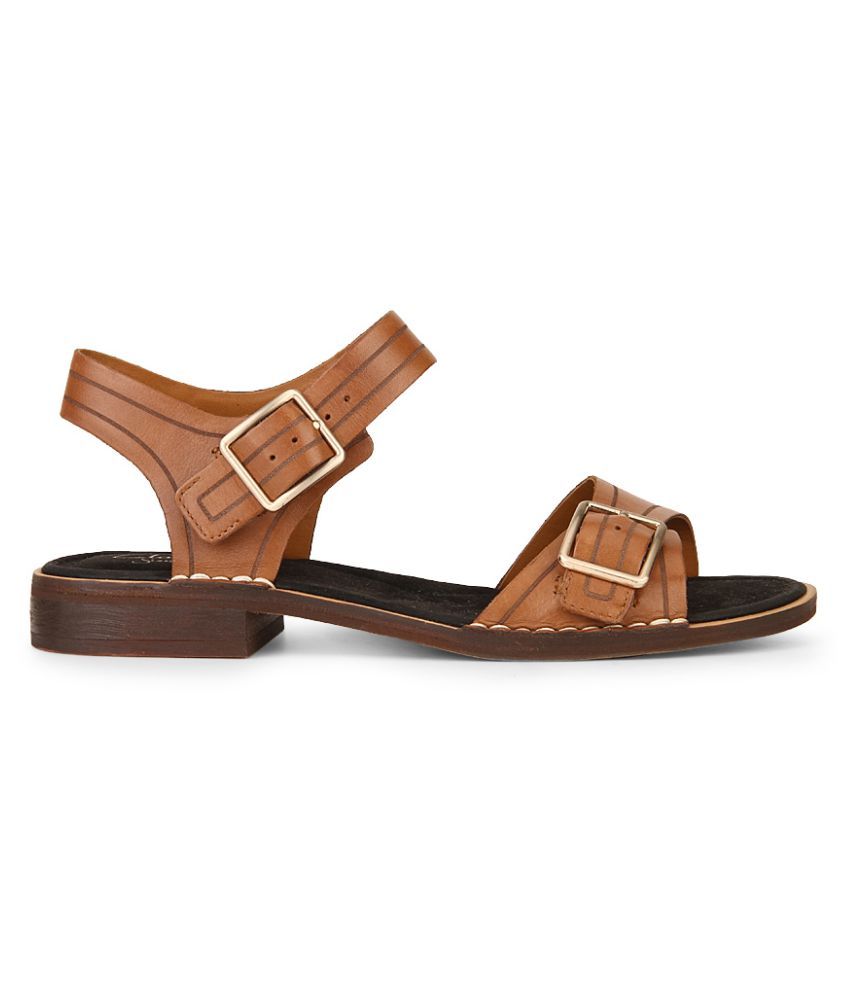 dark tan flats