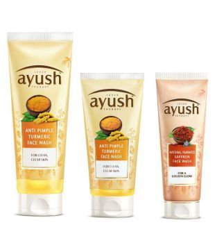 lever ayush face wash for pimples