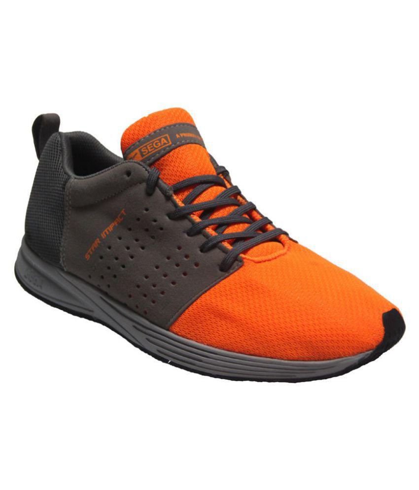 Sega Orange Running Shoes: Buy Online 