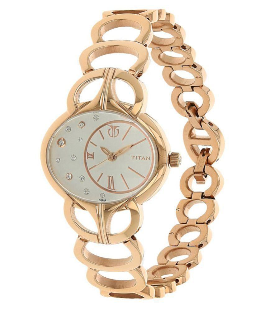 Titan Raga 9922wm01 Rose Gold Metal Women S Watch Price In India Buy Titan Raga 9922wm01 Rose Gold Metal Women S Watch Online At Snapdeal