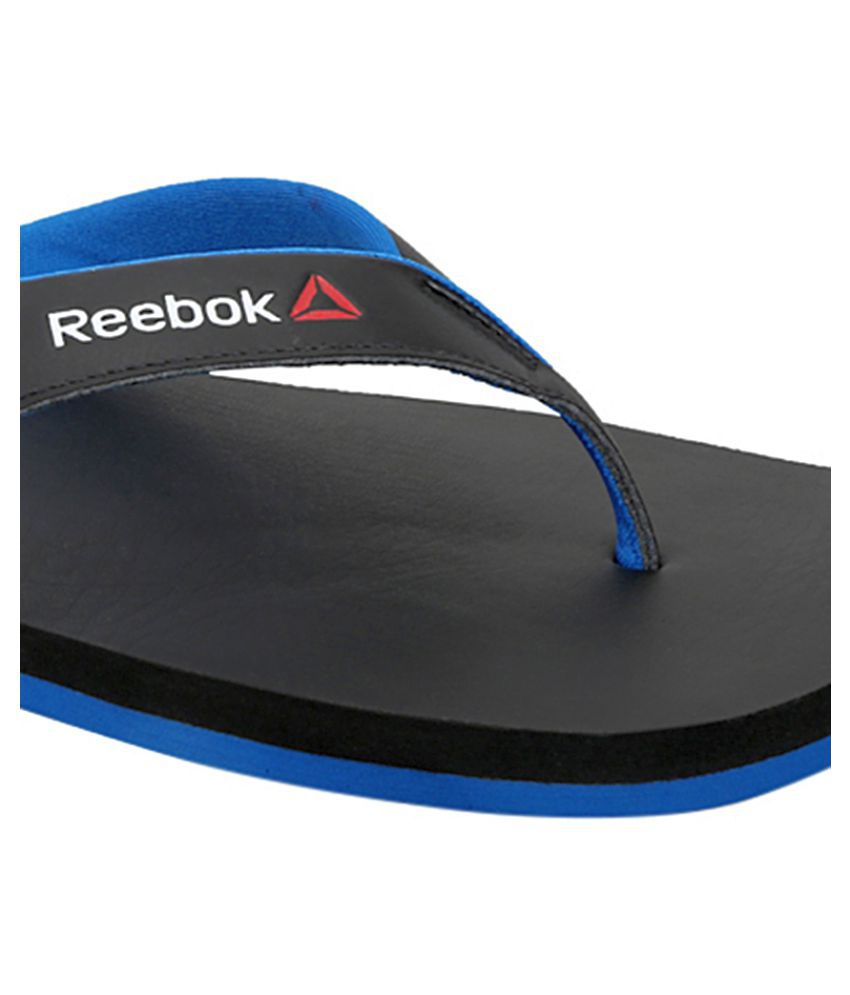Reebok Advent Black Thong Flip Flop Price in India- Buy Reebok Advent ...