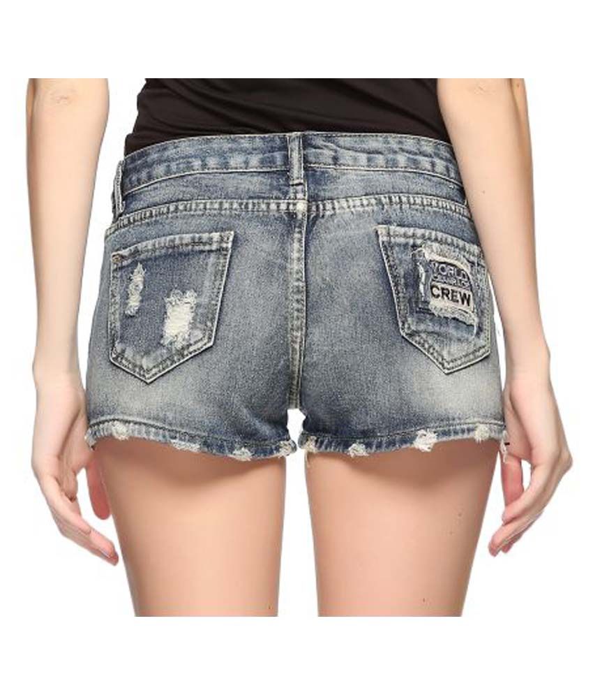 denim hot pants online