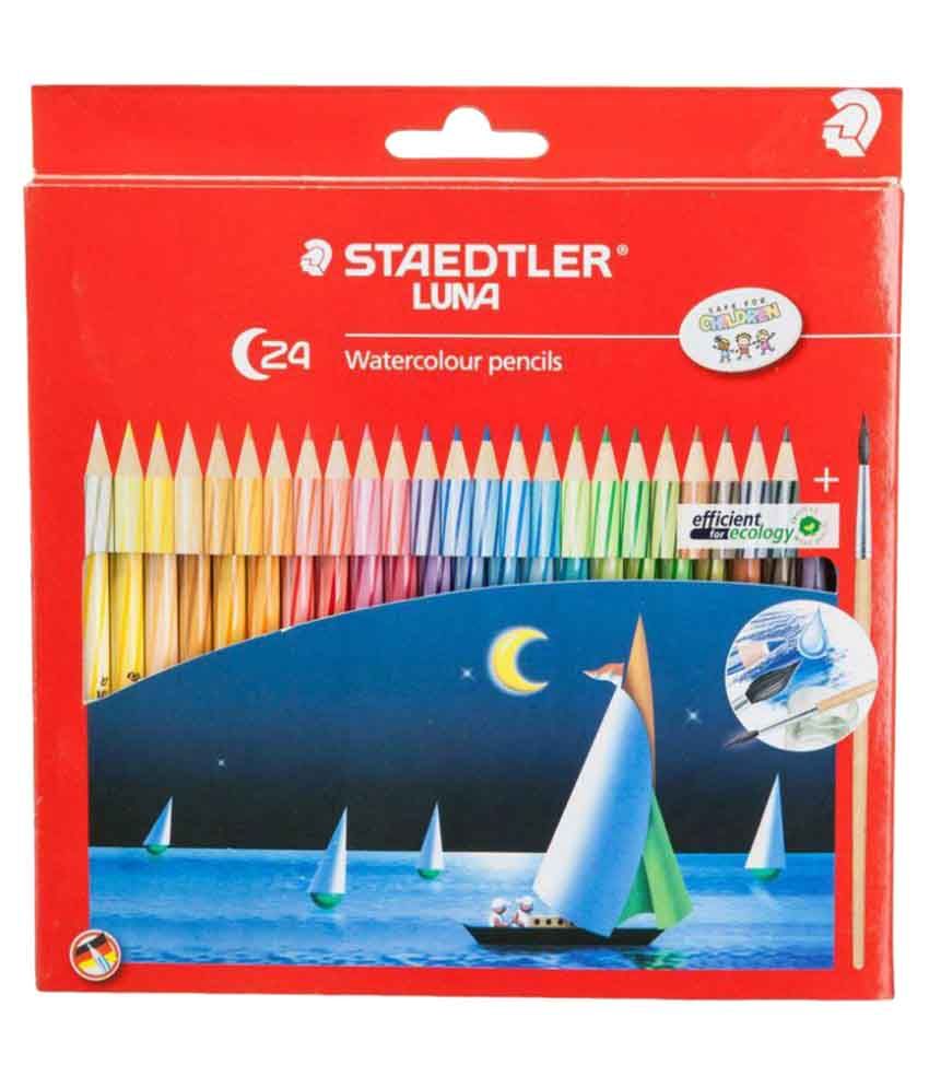 Staedtler Luna Classic Water Color Pencil Set of 24 Buy Online at