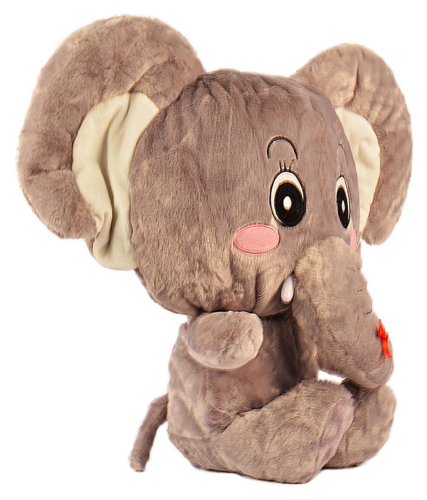 rainbow elephant plush