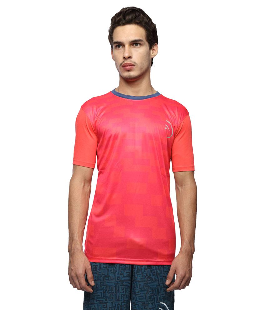 Piranha Sportswear Pink Polyester T-Shirt - Buy Piranha Sportswear Pink ...