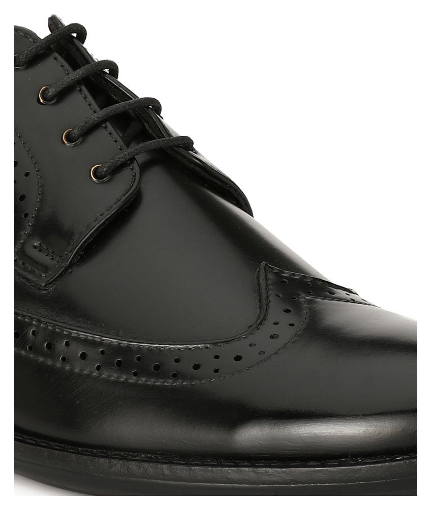 mactree black formal shoes
