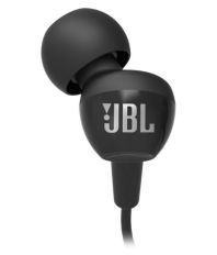 JBL C100SI In Ear Wired Earphones With Mic Black