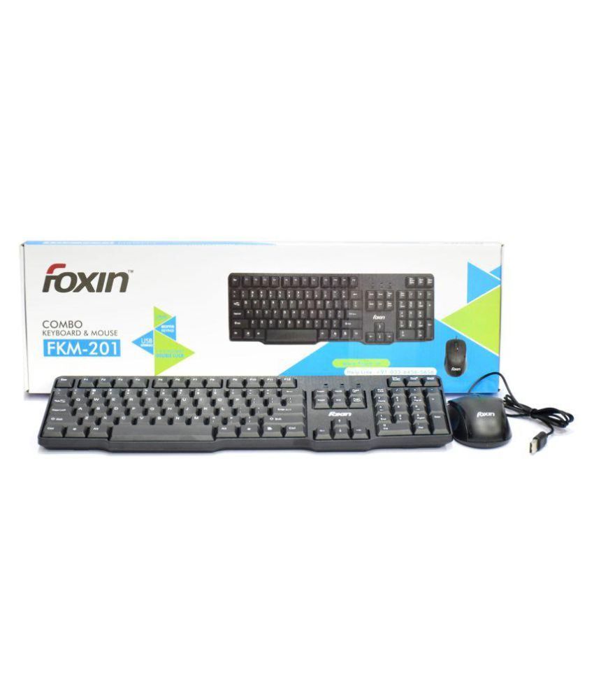 foxin keyboard mouse combo