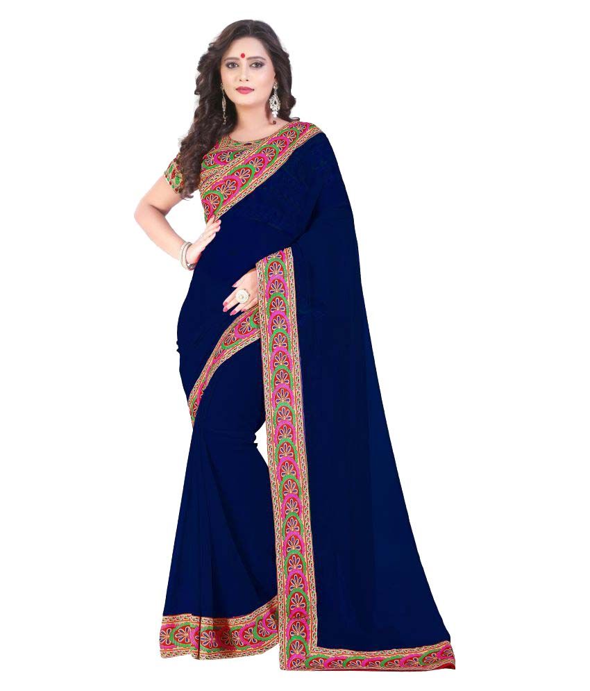 buy designer chiffon sarees online