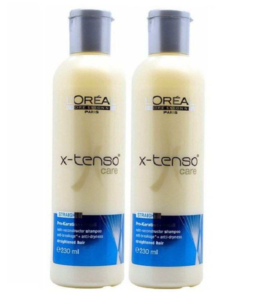 Loreal Imported Loreal X Tenso Care Shampoo Pack Of 2 Liquid 660