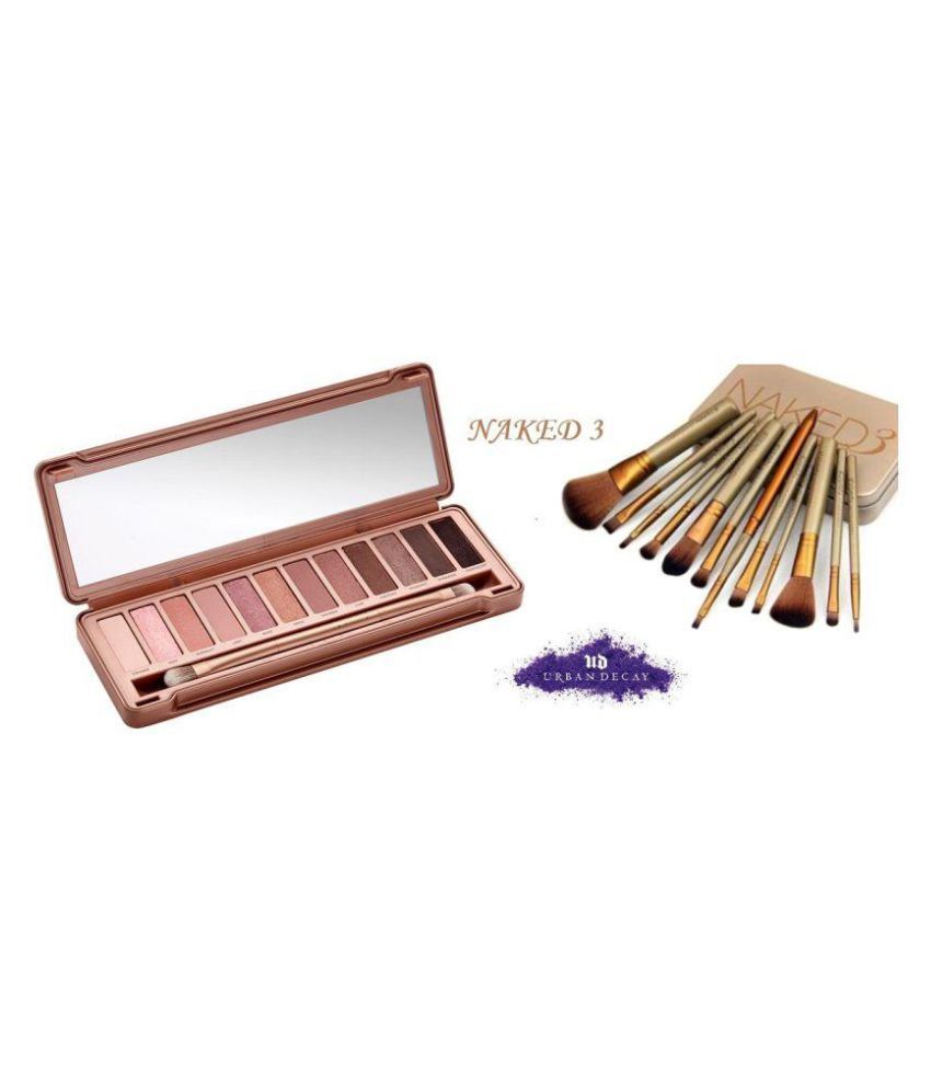 Urban Decay Naked Brush Set With Romantic Beauty Naked Makeup Kit Gm Buy Urban Decay