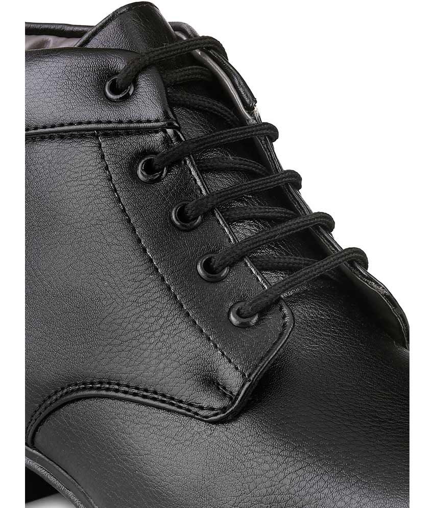 mactree black formal shoes