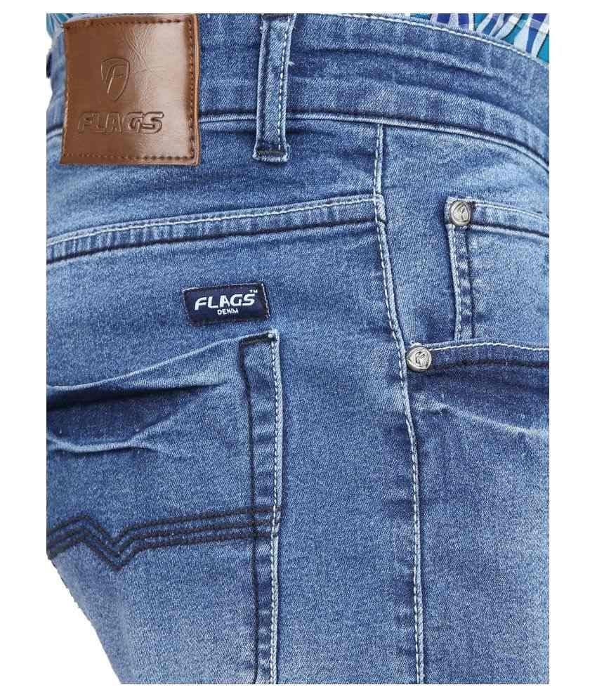Flags Blue Slim Jeans Buy Flags Blue Slim Jeans Online at Best Prices