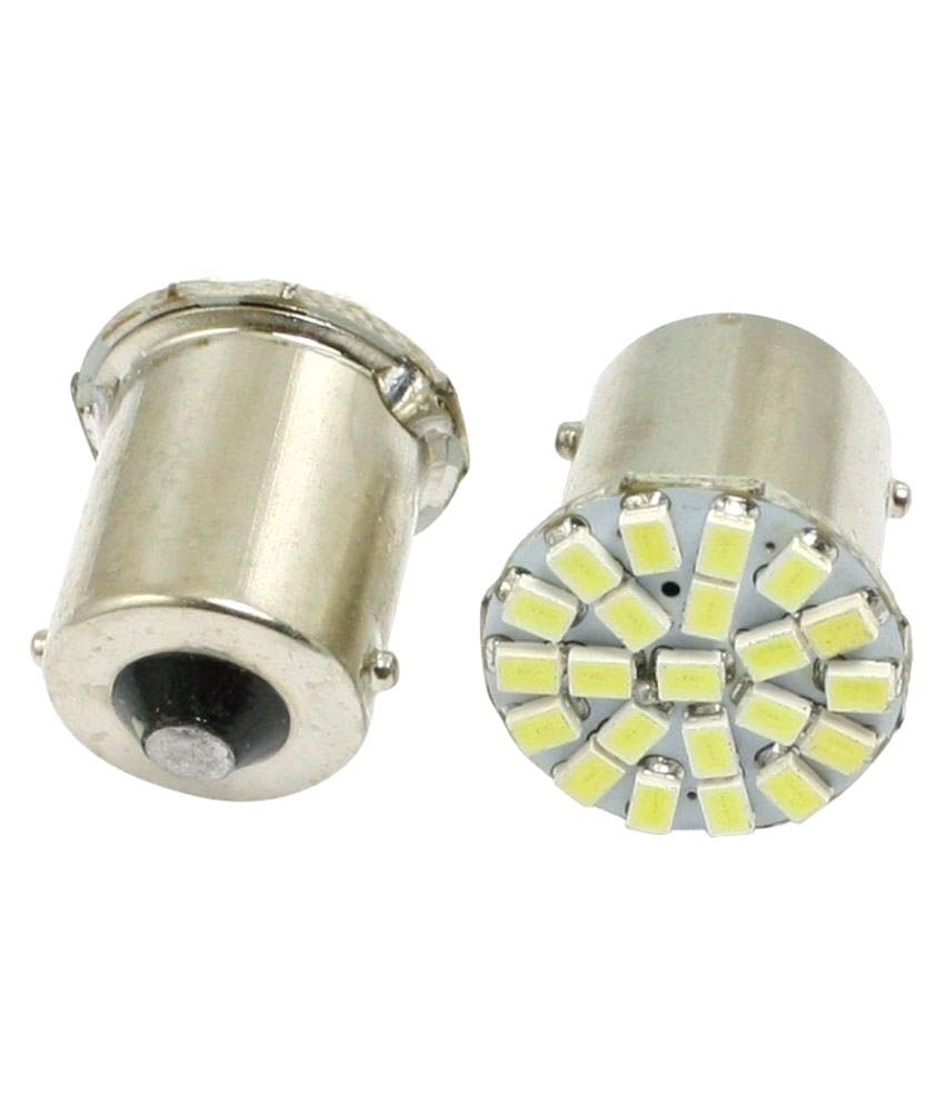     			Attractive Offer World White Bike Indicator Bulbs - Set of 2