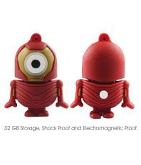 Probus Minion 1 Eye 32GB USB 2.0 Fancy Pendrive Maroon