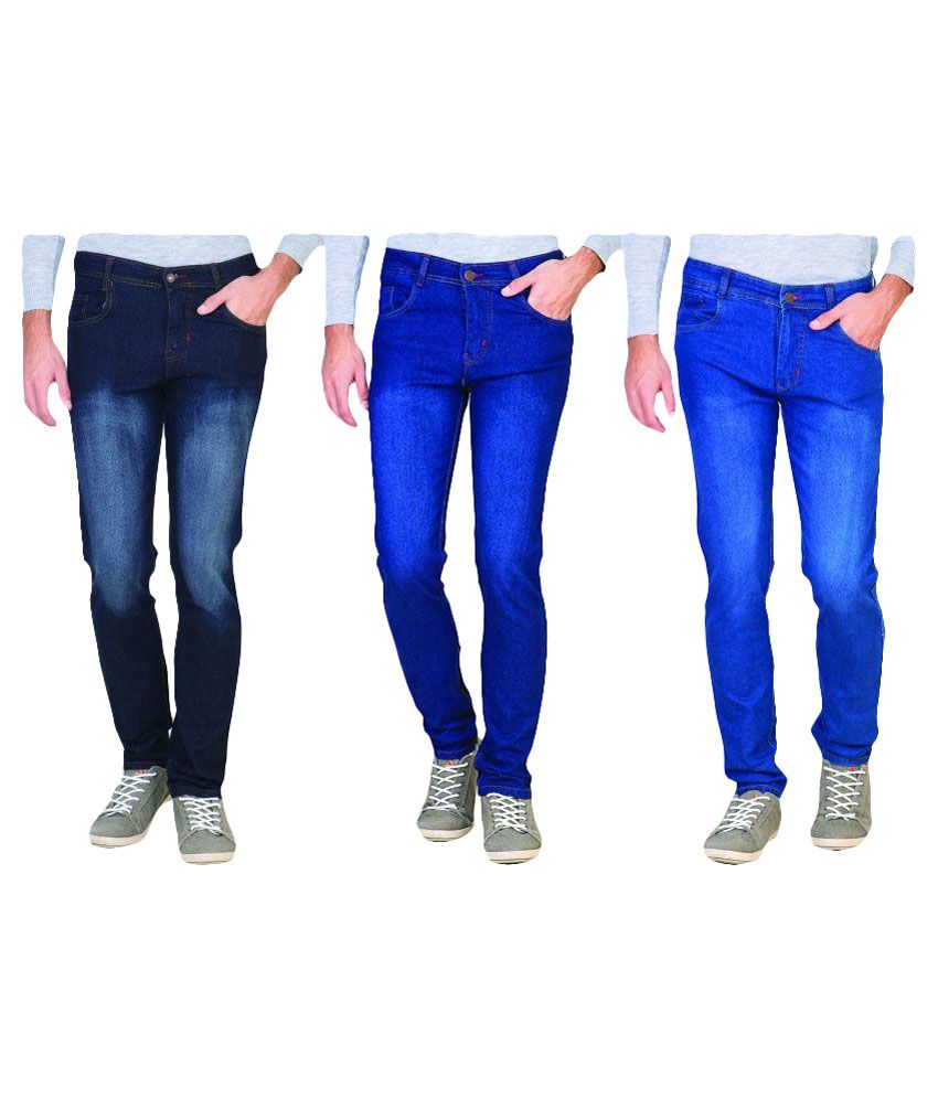 blue relaxed jeans