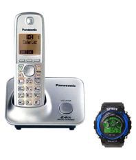 Panasonic 3711 Cordless Landline Phone ( Silver )
