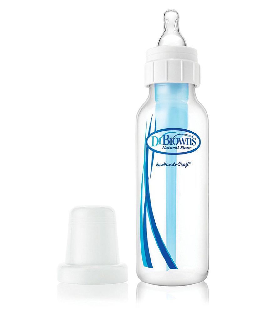 Dr. Brown's White Feeding Bottle with Level 1 Nipples Buy Dr. Brown's