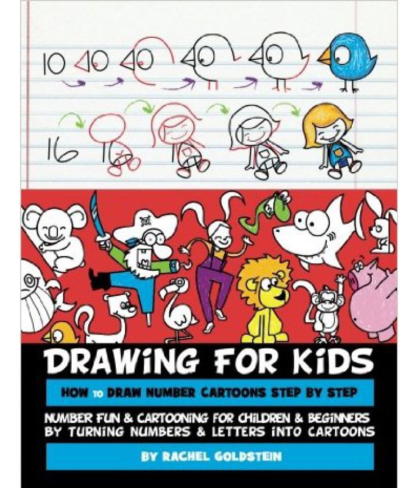 Drawing for Kids How to Draw Number Cartoons Step by Step: Number Fun