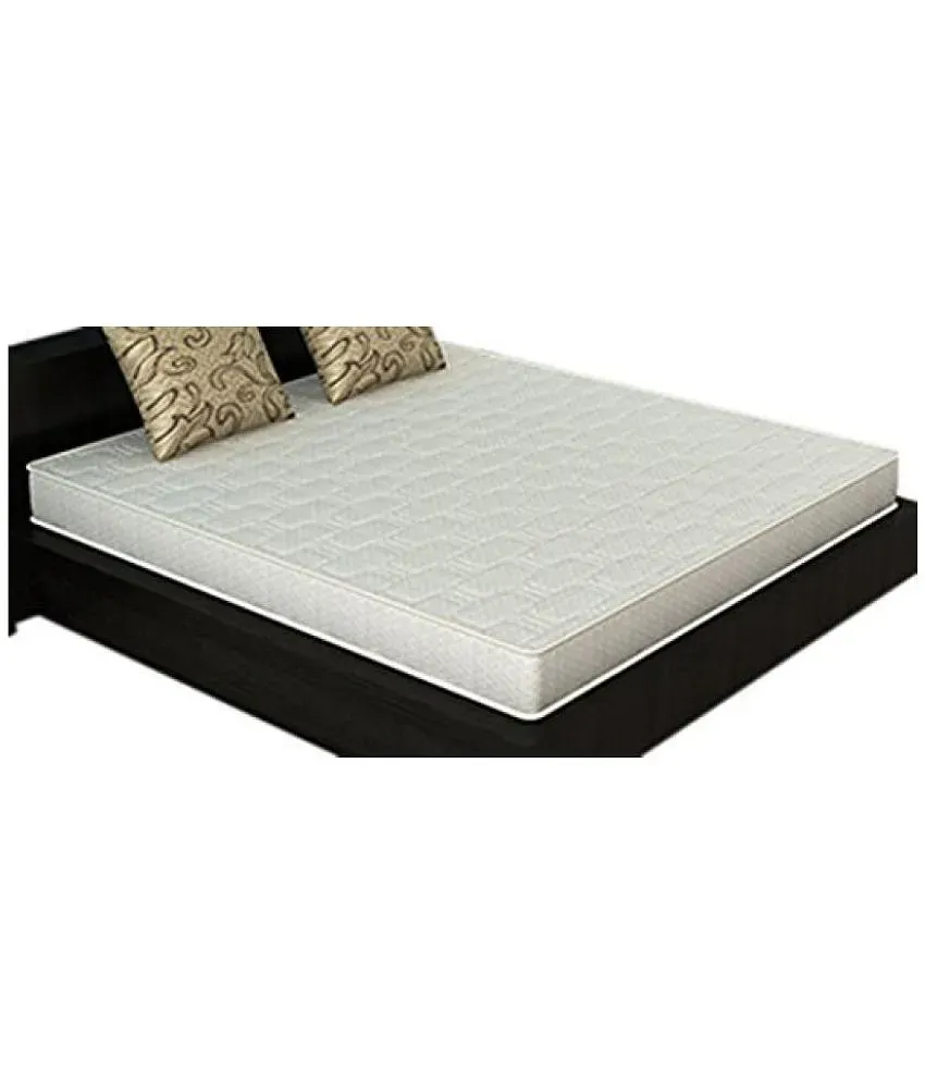 Sleepwell Elegance 8 inch Queen Size Coir Mattress Off White