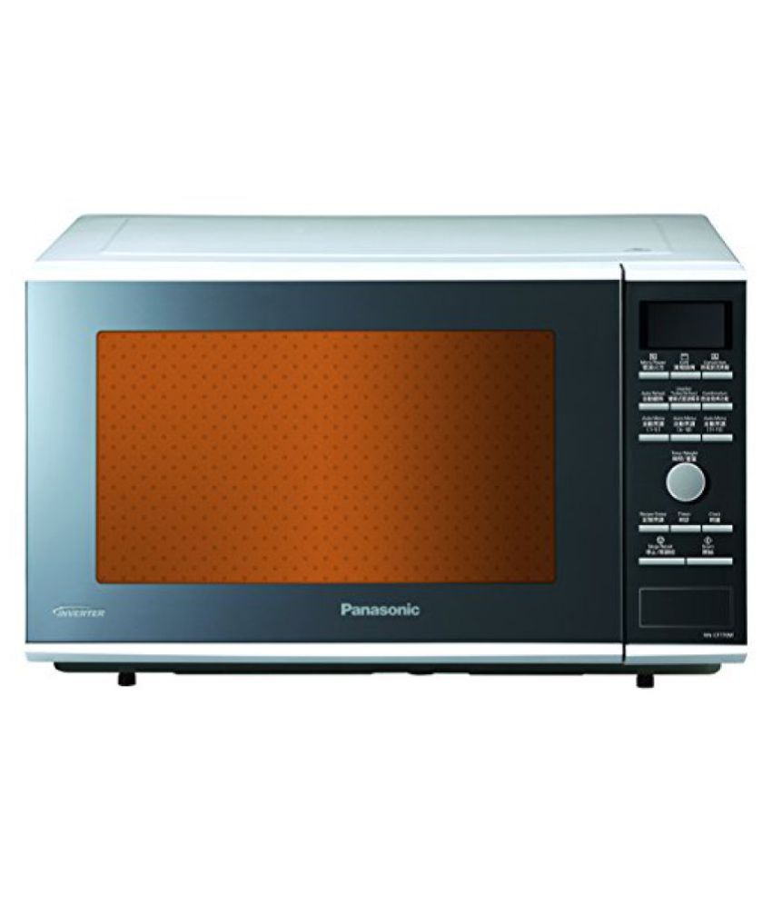 Panasonic Nn Cf770m Stainless Steel 27 Litre Inverter Microwave Oven Metallic Silver Price In India Online On Snapdeal Panasonic Nn Cf770m Stainless Steel 27