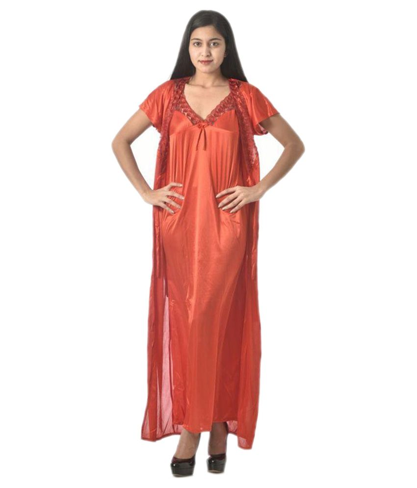 Buy Mexa Satin Nighty & Night Gowns Online at Best Prices in India
