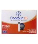 Bayer Contour Ts 100 Sugar Test Strips (Pack of 50*2)