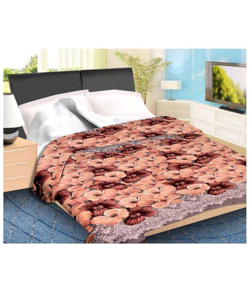 MidhaGroups Single Poly Mink Floral Blanket Buy MidhaGroups Single