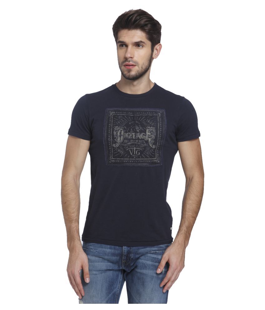 jack and jones blue tshirt