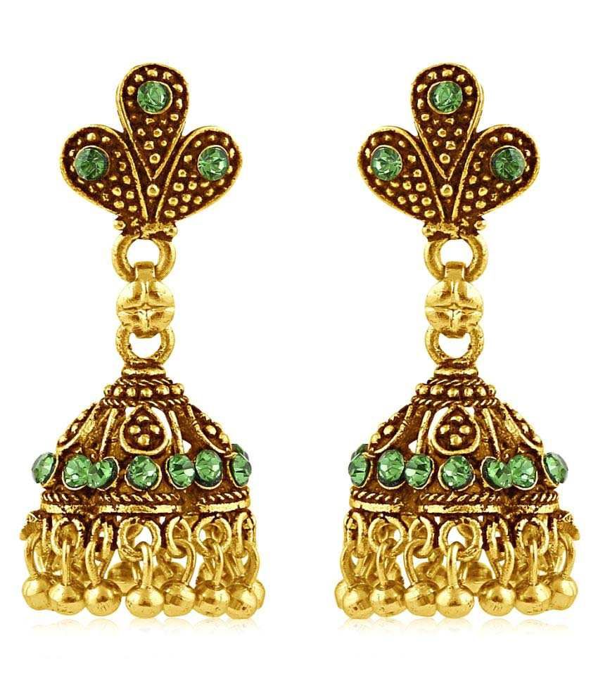     			Sukkhi Gold Plated Jhumki