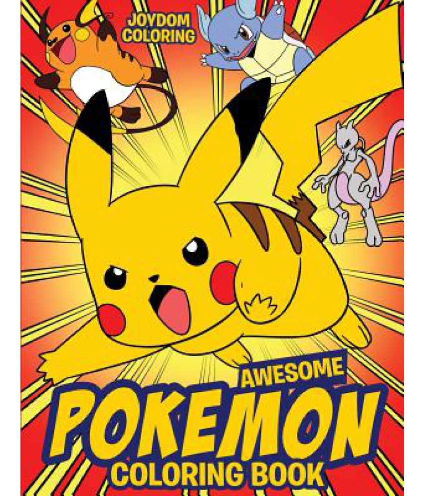 Awesome Pokemon Coloring Book Buy Awesome Pokemon Coloring Book Online