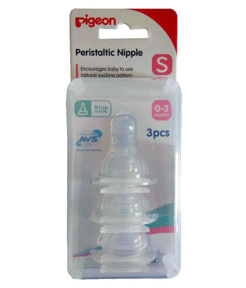 Pigeon Slow Flow nipple Silicone Nipple ( 9 pcs ) Buy Pigeon Slow Flow