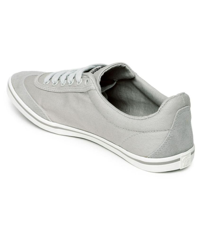 roadster grey casual shoes