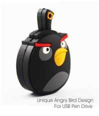 Probus Angry Bird 32GB USB 2.0 Fancy Pendrive Black