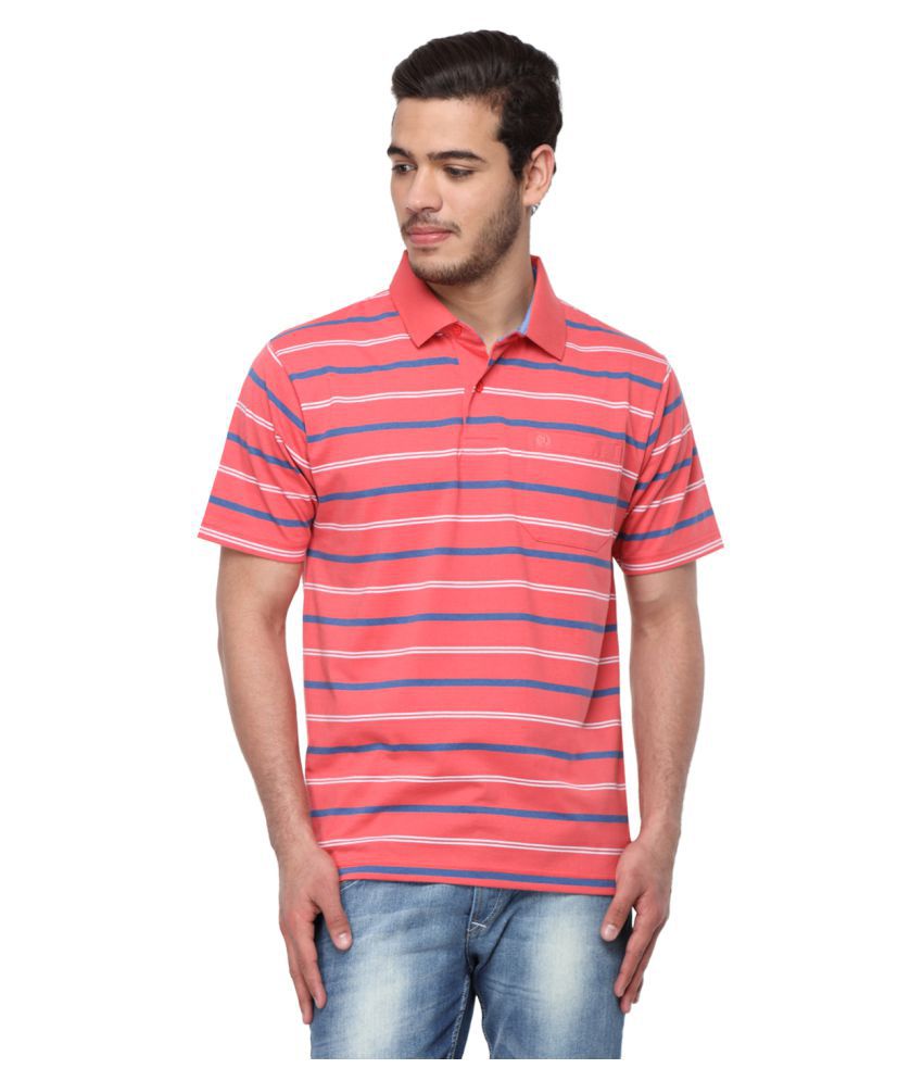 Download Classic Polo Pink Regular Fit Polo T Shirt - Buy Classic ...