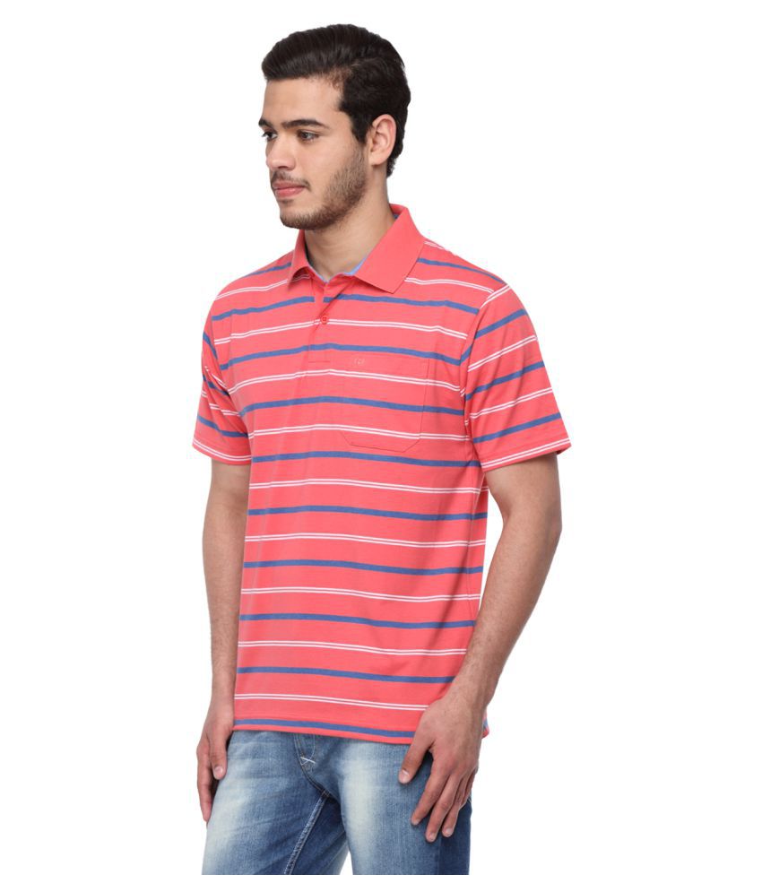 Download Classic Polo Pink Regular Fit Polo T Shirt - Buy Classic ...