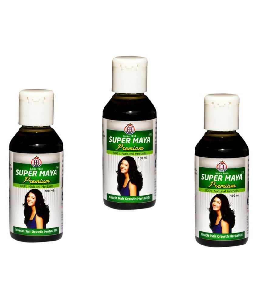 SUPER MAYA PREMIUM HAIR GROWTH HERBAL OIL (300 ML) NATURAL HERBALS 300