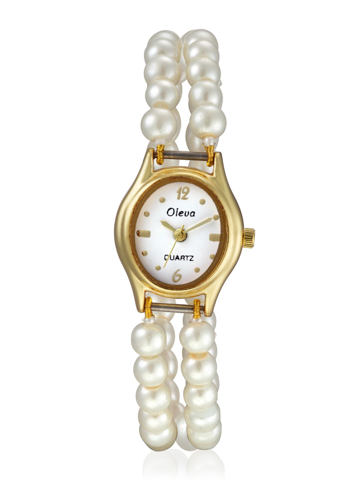 Oleva Pearl Pristine Duals Watch Price in India: Buy Oleva Pearl ...