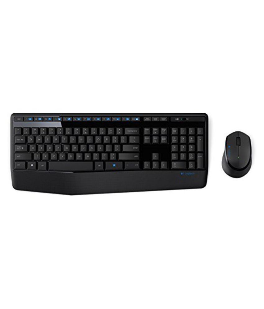 Logitech MK345 Wireless Keyboard and Mouse Combo (Black) Buy Logitech