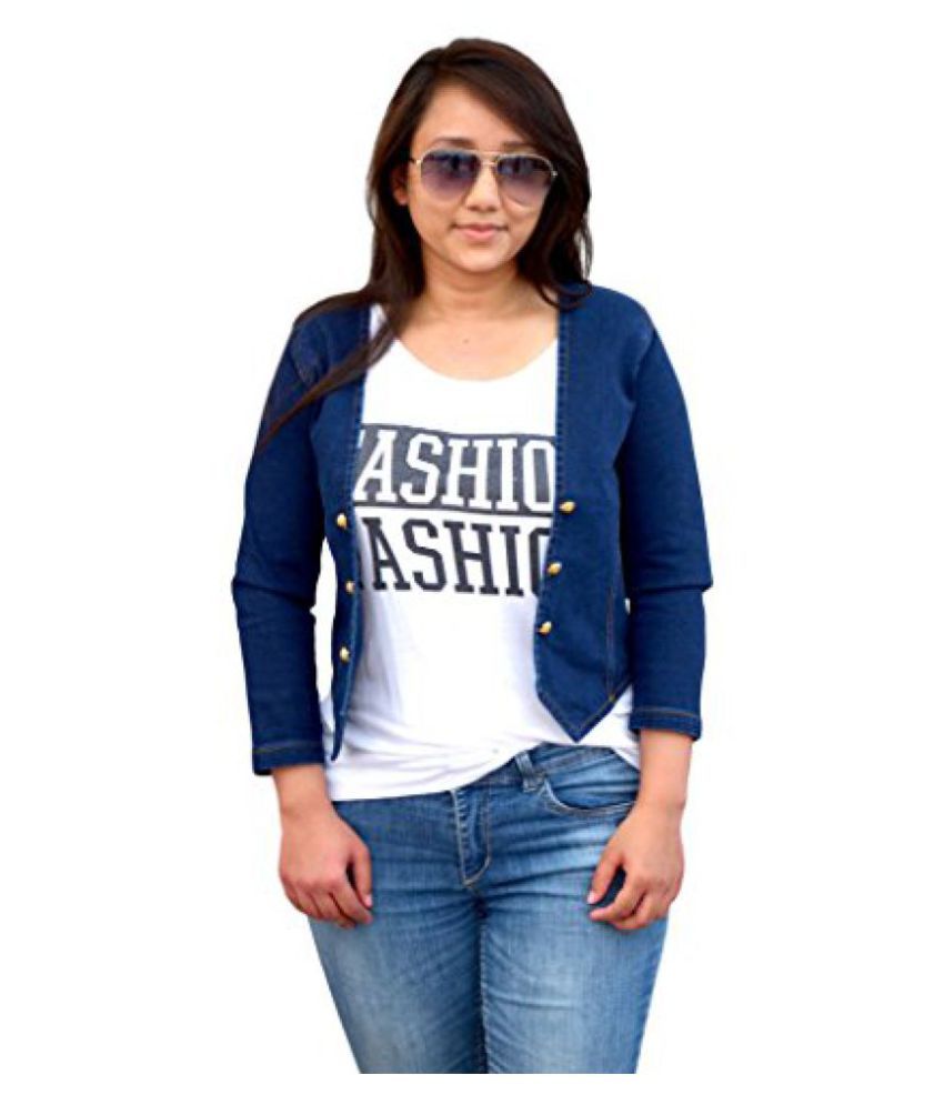 ladies jeans jacket snapdeal