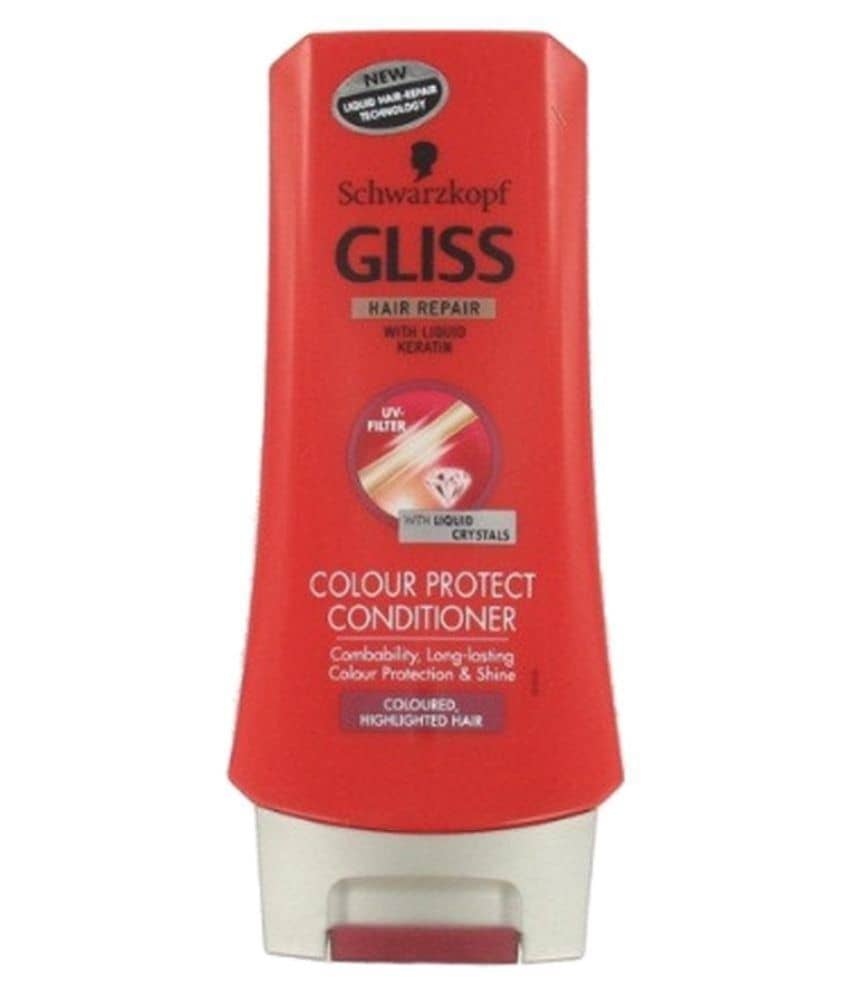 Schwarzkopf Gliss Color Protect Conditioner Für Coloriertes Haar – UV-Schutz, 6x200 Ml Multipack