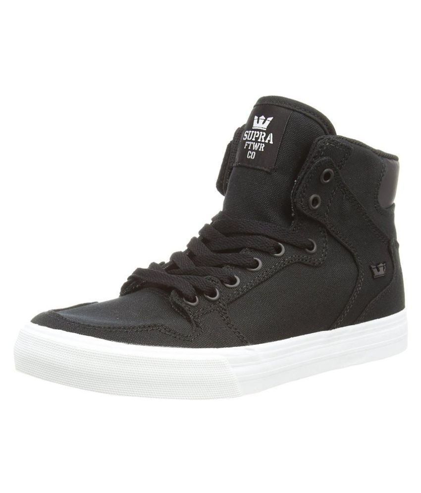 Supra Black Casual Shoes Price in India- Buy Supra Black Casual Shoes  Online at Snapdeal