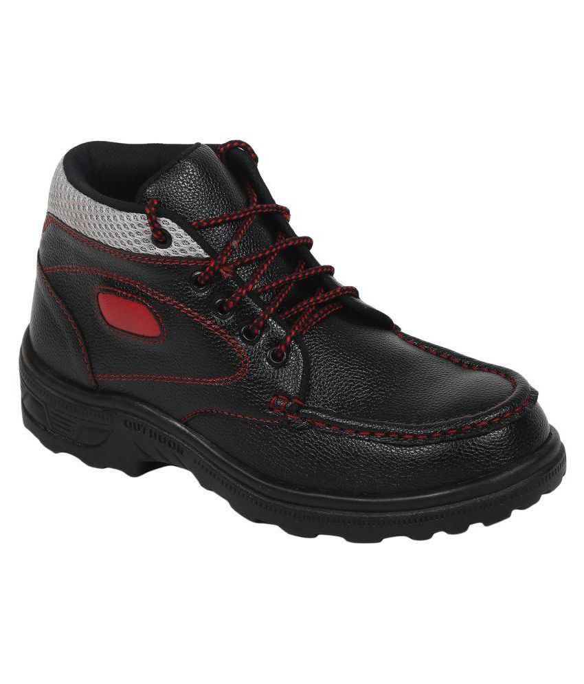 black mid ankle sneakers