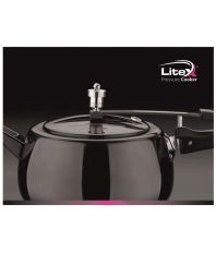 Litex Flora 3 Ltrs Hard Anodized InnerLid Pressure Cooker