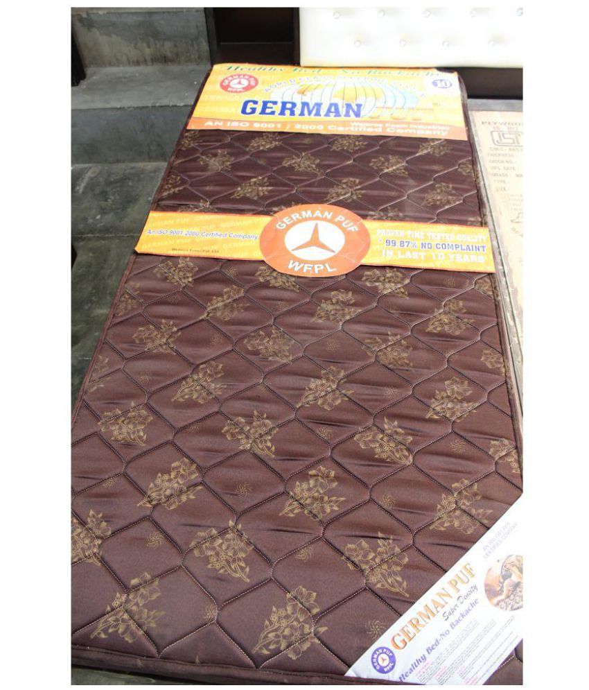 German Puf Utsav Foam Mattress Buy German Puf Utsav Foam Mattress Online at Low Price Snapdeal