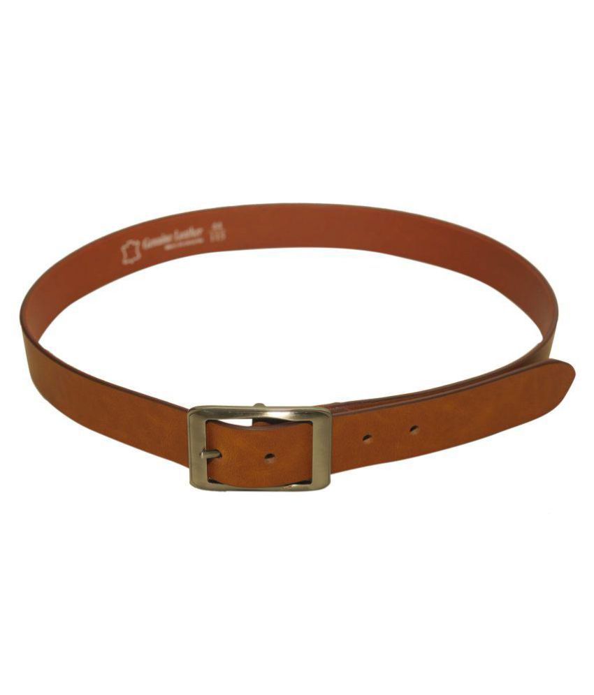 Arizic Tan Leather Casual Belts: Buy Online at Low Price in India ...