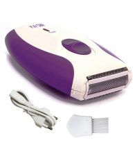 Vertical9 Rechargeable Kemei Women Foil Shaver ( Purple )