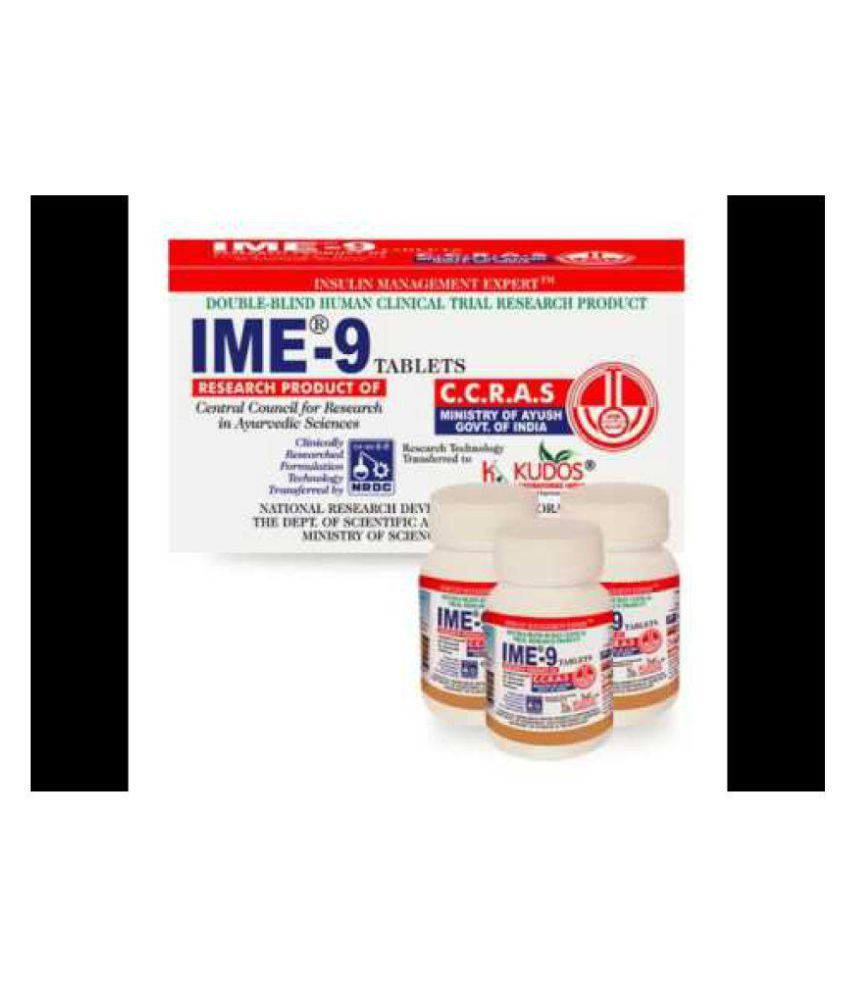     			Kudos IME9 (PACK OF 3) Tablet 180 no.s