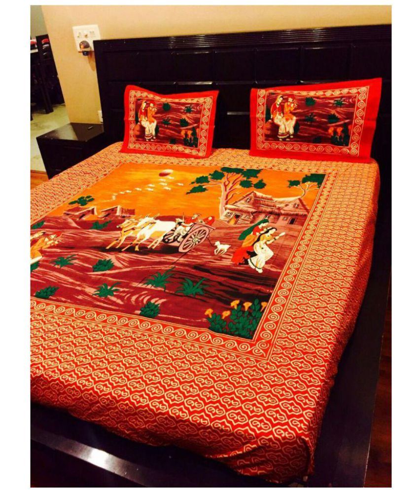 Jaipuri Bedsheet Double Cotton Bed Sheet Buy Jaipuri Bedsheet Double